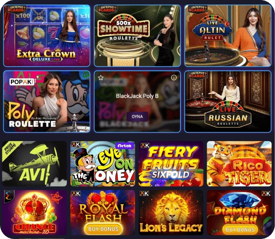 Casino: Slots, Live